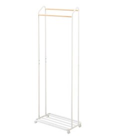 tower ハンガーラック タワー キャスター付き ホワイト