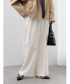 Te chichi シャイニーワイドパンツ(セットアップ可)