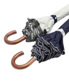 MOONBAT POLO RALPH LAUREN【WEB限定】晴雨兼用日傘 長傘 ワンポイントベア刺繍 フリル 一級遮光 遮熱 UV