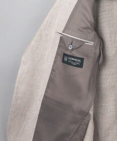 GOTAIRIKU 【DORMEUIL】ドーメル HEXAGON リネン ジャケット_ベージュ