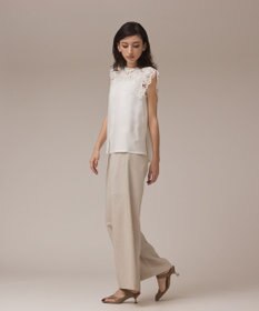 GRACE CONTINENTAL カラミタックワイドパンツ