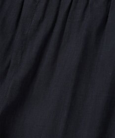 23区 L 【洗える】リネンレーヨンストレッチ ドロスト パンツ