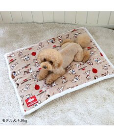 PET PARADISE ディズニー 101匹わんちゃん 遠赤外線 ボアマット 《風船柄》  80×60cm