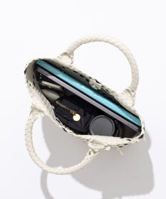 23区 【Oggi3月号掲載】メッシュ スクエア トートバッグ