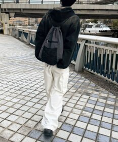 WEGO 【ユニセックス着用ITEM】コードデザインナップサック