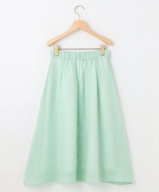 組曲 S 【WEB限定】シアーボイルタックフレア スカート