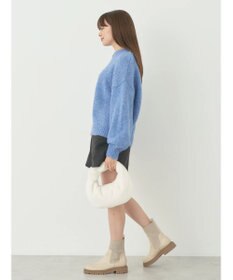 earth music&ecology ファンシーヤーンメランジプルオーバー