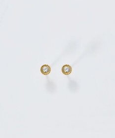 Phoebe 【金属アレルギー対応】プチシャイニングピアス　ゴールド/サージカルステンレス