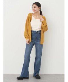 earth music&ecology ブークレーキーネックカーディガン