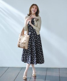 TOCCA 【再入荷！sweet掲載】【洗える・消臭】POLKA RAIN ドット柄ドレス