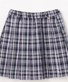 ANY KIDS チェックプリーツスカパン