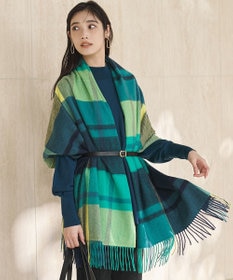 23区 【VERY掲載】カシミヤ チェック ストール
