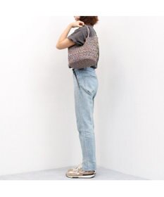 UNBILLION カシュカシュ cachecache / メタリックコード柄編みトートバッグ