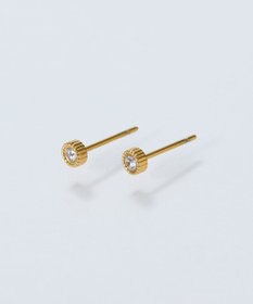 Phoebe 【金属アレルギー対応】プチシャイニングピアス　ゴールド/サージカルステンレス