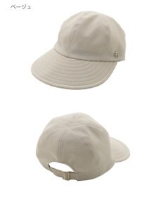 MOONBAT 【遮光100％/遮熱/UVカット】FURLA(フルラ)アーチロゴ ロングつば キャップ 帽子  手洗い可能/日本製