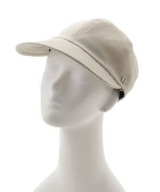 MOONBAT 【遮光100％/遮熱/UVカット】FURLA(フルラ)アーチロゴ ロングつば キャップ 帽子  手洗い可能/日本製