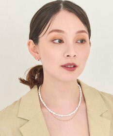 Phoebe 【金属アレルギー対応】プチシャイニングピアス　ゴールド/サージカルステンレス