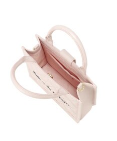 Maison de FLEUR ミニポーチ付きキルティングトートバッグ