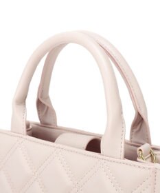 Maison de FLEUR ミニポーチ付きキルティングトートバッグ