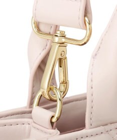 Maison de FLEUR ミニポーチ付きキルティングトートバッグ