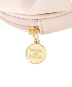 Maison de FLEUR ミニポーチ付きキルティングトートバッグ