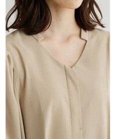 Green Parks ■ＥＳＣＡＲ　ランタンスリーブシャツワンピース