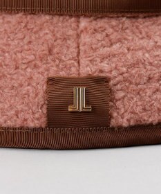 AURORA LANVIN en Bleu ランバン オン ブルー ボアバケットハット