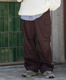 WEGO 【ユニセックス着用ITEM/SMLサイズ展開】ワイドカーゴパンツ