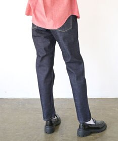 caqu modern tapered 腰回りユッタリ テーパードシルエットデニム