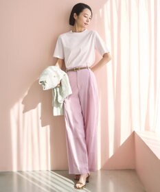 UNFILO L シアーワイドパンツ