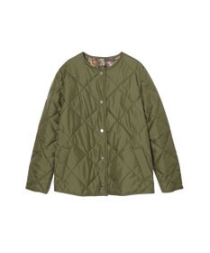 DAKS リバティプリントリバーシブルキルティングブルゾン