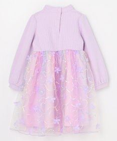 ANY KIDS フラワーチュール ドッキングワンピース