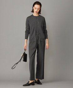 ICB 【洗える】 TWブロード ワイドストレートパンツ