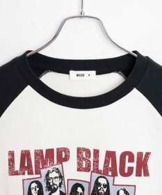 WEGO ラグラングラフィックショートT