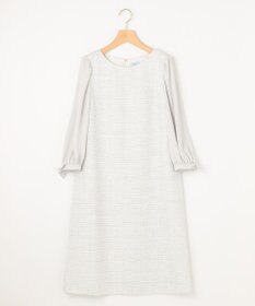 組曲 【KUMIKYOKU NAVY】ラメループモールツイード ワンピース