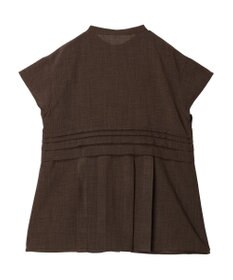 Green Parks プリーツヘムタックチュニック