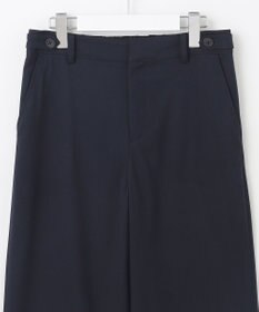 J.PRESS LADIES L 【洗える】シャークスキン セミワイド パンツ
