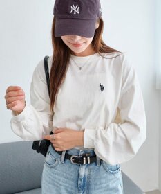 WEGO USPOLOだぼそでカラーロンT