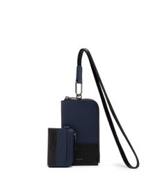 TUMI メンズ  NASSAU SLG カード・ポーチ・ランヤード