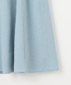 J.PRESS LADIES S 【洗える】アセVis ギンガム スカート