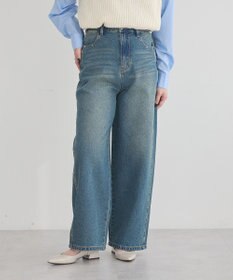 earth music&ecology スタッズデニムパンツ