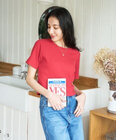 WEGO 【洗える/SML】コンパクトリブT