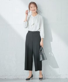 ANY SIS 【蓄熱効果】サーモトロン 2WAYストレッチ ワイドパンツ