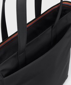 Paul Smith ナイロンブライトストライプトリム トートバッグ