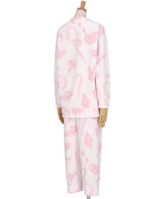 tsumori chisato SLEEP ツモリチサト パジャマ マイクロフリース素材(本体) あったか 長袖 長ズボン レディース UDW403 /ワコール