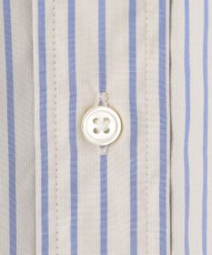 J.PRESS MEN ポプリンストライプシャツ/B.D