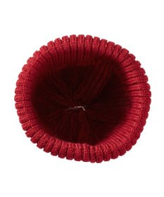 MIKI HOUSE HOT BISCUITS 【46-56cm】 ぼん天付きケーブル編みニット帽子