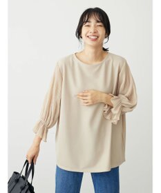 Green Parks マジョリカドッキング７分袖プルオーバー