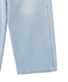 earth music&ecology スタッズデニムパンツ