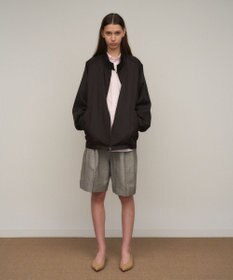 ATON NYLON TWILL | オーバーサイズハリントンジャケット